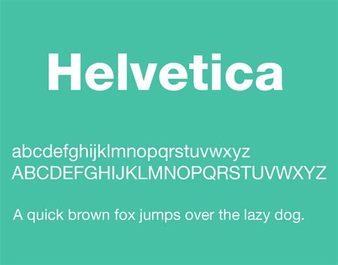 Helvetica Font Free Download - Free Fonts