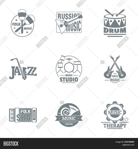 Chime Logo Set. Simple Image & Photo (Free Trial) | Bigstock