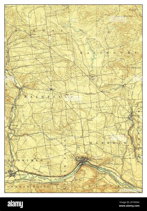 Little Falls, New York, map 1903, 1:62500, United States of America by ...