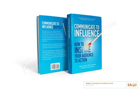 Communicate to Influence - book cover design on Behance