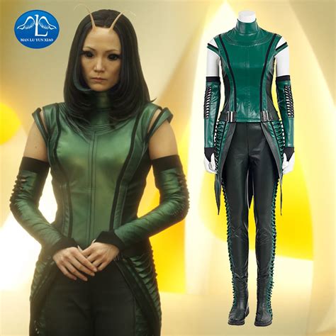 MANLUYUNXIAO Guardians of The Galaxy 2 Cosplay Costume Mantis Cosplay ...