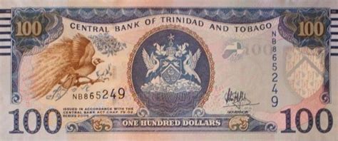 Trinidad and Tobago new signature 100-dollar note (B233b) confirmed – BanknoteNews