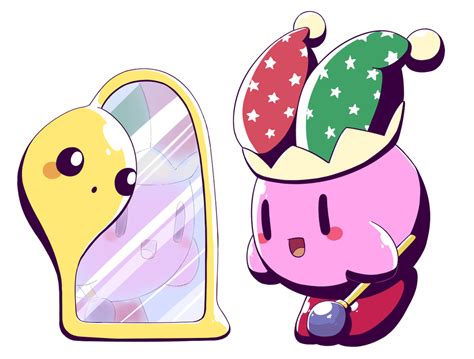 Mirror Kirby by aquabluu on DeviantArt