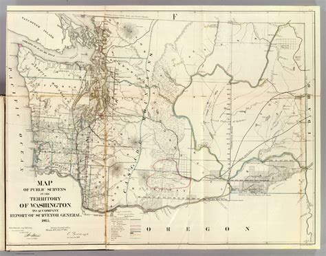 Washington Territory. - David Rumsey Historical Map Collection