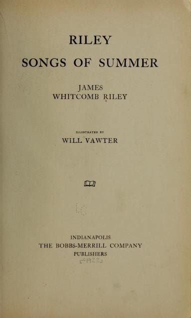 Riley songs of summer | Library of Congress