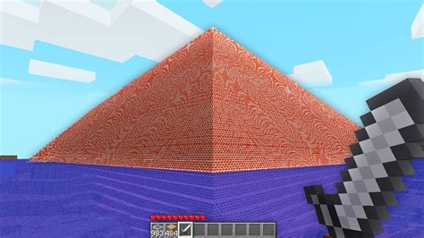 The Hunt For Minecraft's Secret Brick Pyramid - YouTube