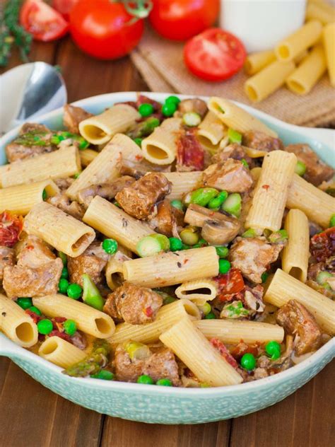 Slow-Cooker Creamy Pork Pasta - Tatyanas Everyday Food