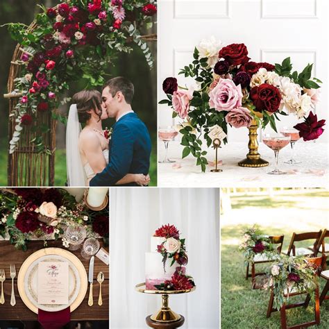 21 Ideas for a Gorgeous Garnet Wedding - Chic Vintage Brides : Chic ...