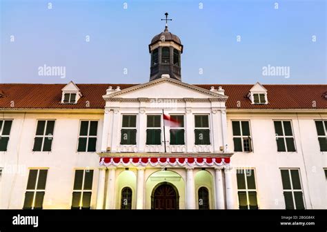 Jakarta History Museum, a Dutch colonial building in Jakarta, Indonesia ...