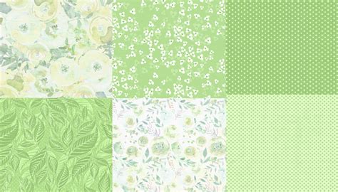 18 Fresh & Fun Green Scrapbook Paper