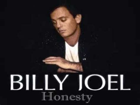 Honesty - Billy Joel ( karaoke ) - YouTube