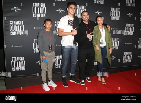 Sydney, Australia. 1 September 2015. Boxer Anthony Mundine and family ...