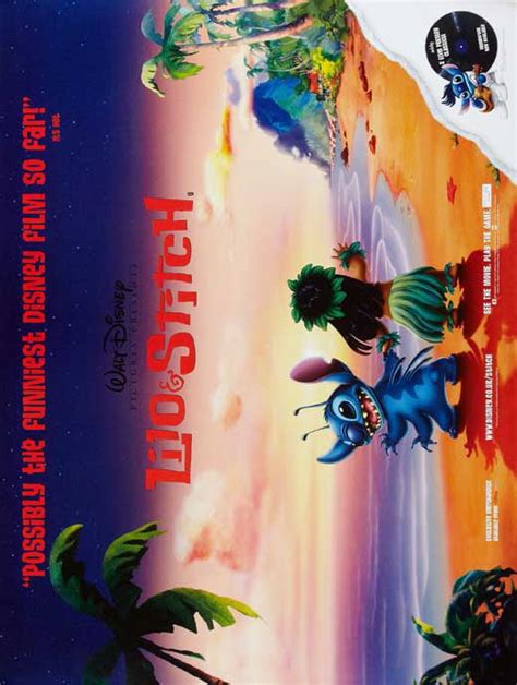 Lilo & Stitch - movie POSTER (UK Style A) (27" x 40") (2002) - Walmart.com