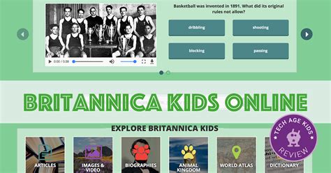 Britannica Kids Online Review | Tech Age Kids | Technology for Children