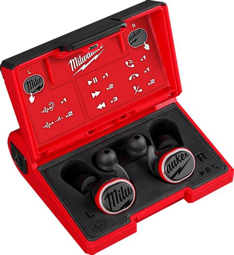 New Milwaukee Bluetooth Earbuds with NRR & Jobsite Awareness Mode – ToolKit