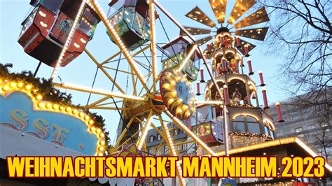 Weihnachtsmarkt Mannheim 2023 | Christmas Market Mannheim Germany - YouTube