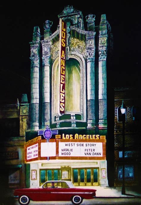 History of a Painting - The Los Angeles Theatre