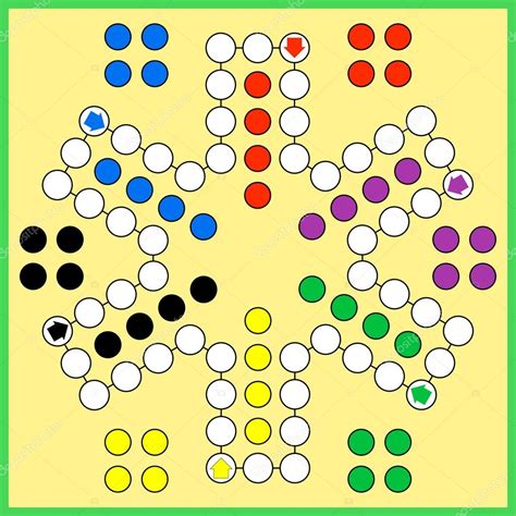 Ludo board game ⬇ Vector Image by © PandaWild | Vector Stock 92399122