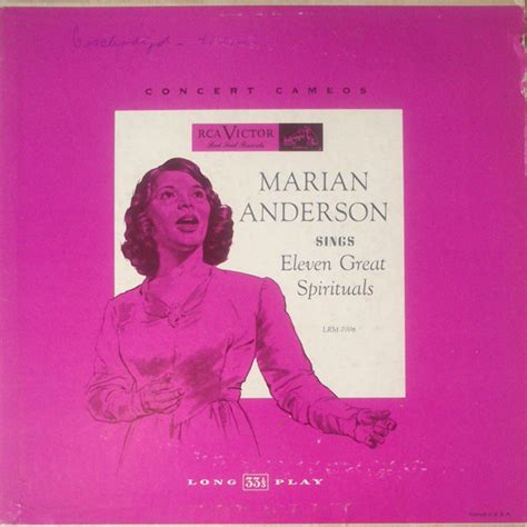 Marian Anderson Sings Eleven Great Spirituals | Discogs