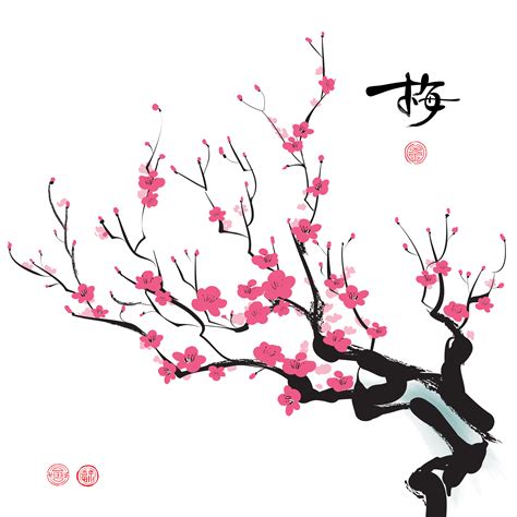 Cherry Blossoms Art - ClipArt Best