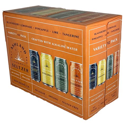 Ashland Hard Seltzer Variety 12-Pack Can - Holiday Wine Cellar