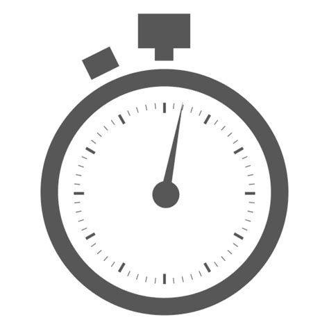 Stoppuhr-Timer-Symbol - Transparenter PNG und SVG-Vektor