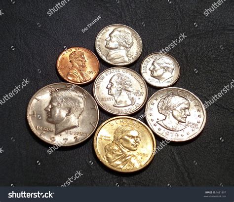 Us Coins Collection Stock Photo 1681807 : Shutterstock