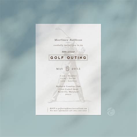 Golf Invitation Golf Tournament Invite Golf Outing - Etsy