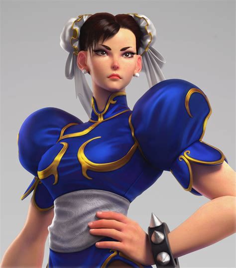 ArtStation - Chun-Li Fan art, Giovanni Roschini | Chun li, Chun li street fighter, Fan art