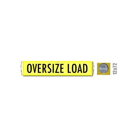 Oversize Load Banner with Bungee (Value Gear) - Truck Safety Gear