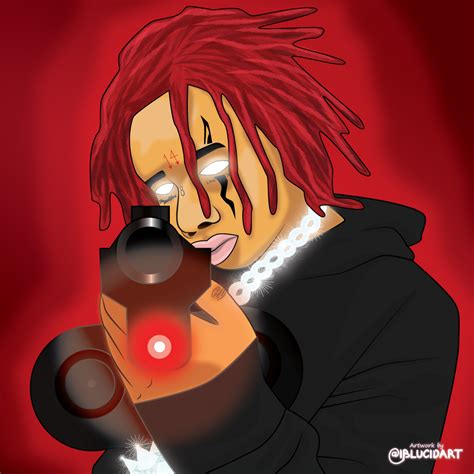 Trippie Redd by iblucid on Newgrounds