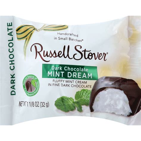 Russell Stover Dark Chocolate, Mint Dream | Chocolate | Martin's Super ...