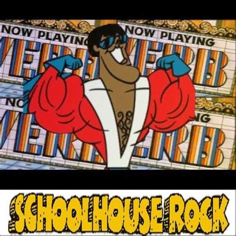 Schoolhouse Rock, Verb! | School house rock, Homeschool, Comic book cover