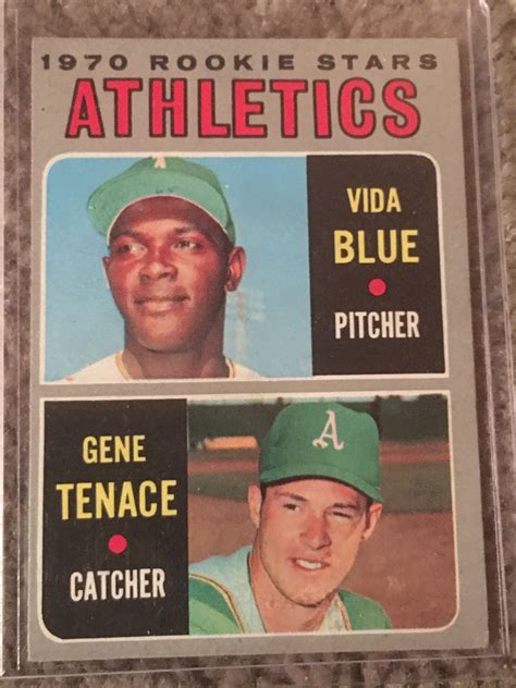 Lot Detail - VIDA BLUE ROOKIE 1970 TOPPS #21