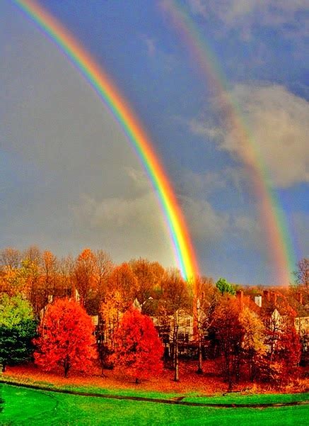 Double Rainbows ~ Stunning nature