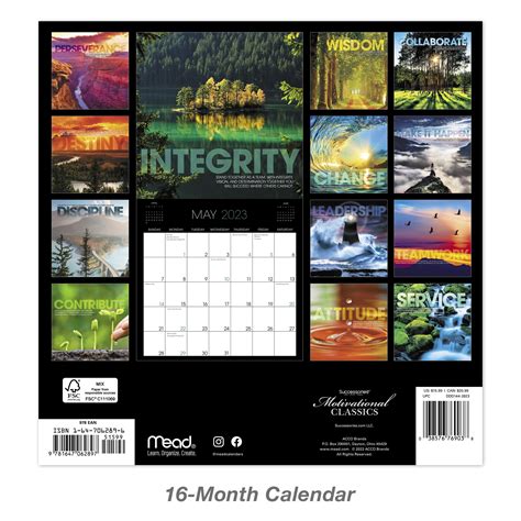 Motivational wall calendar 2023, zentangle calendar, calendar, motivational quotes calendar 2023 ...