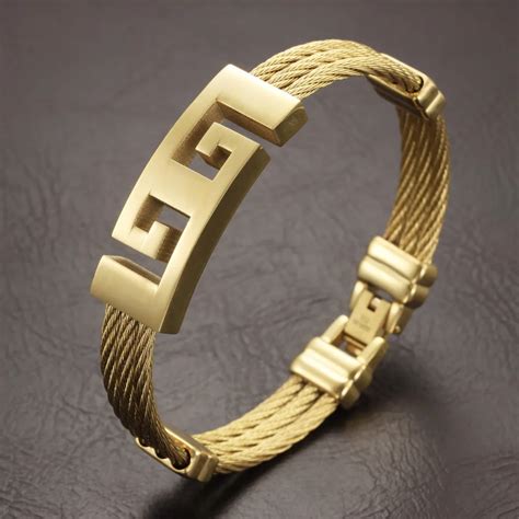 Gold Jewelry 18k Gold Bracelets For Men - Buy 18k Gold Bracelets For ...