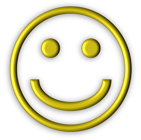 Free Stock Photo 9439 yellow 3d smiley | freeimageslive