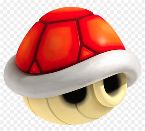 Download Mario Turtle Shell Png - Red Shell Mario Kart Clipart Png ...