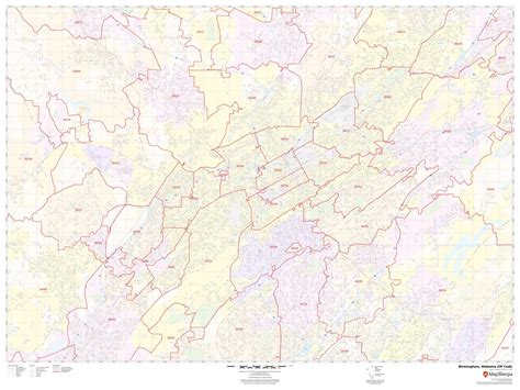 Birmingham Zip Code Map Carolina Map - vrogue.co