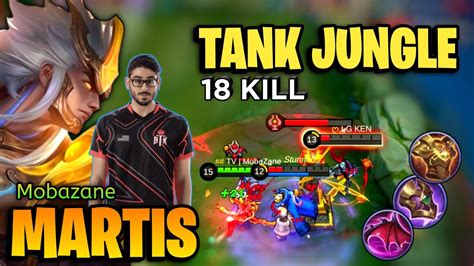 Martis Tank Jungle Build [ Martis Best Build Top Global ] By Mobazane ...