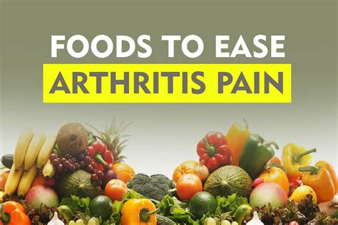 5 Foods To Ease Arthritis Pain - HTV