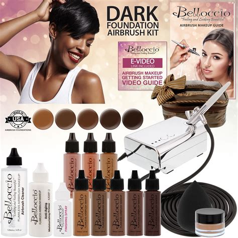 Belloccio Professional Deluxe Dark Shade AIRBRUSH Nepal | Ubuy