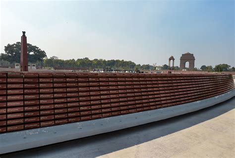 Here's a glimpse of National War Memorial inaugurated in Delhi today ...