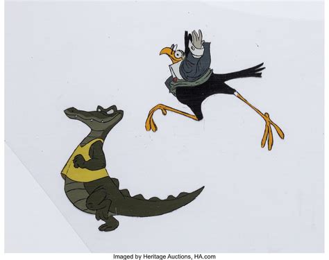 Bedknobs and Broomsticks Crocodile and Secretary Bird Production | Lot #14545 | Heritage Auctions