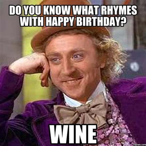 30 Happy Birthday Wine Memes To Help You Celebrate - SayingImages.com