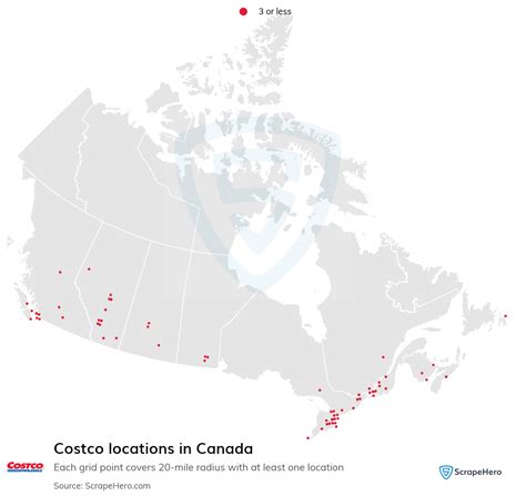 Number of Costco locations in Canada in 2024 | ScrapeHero