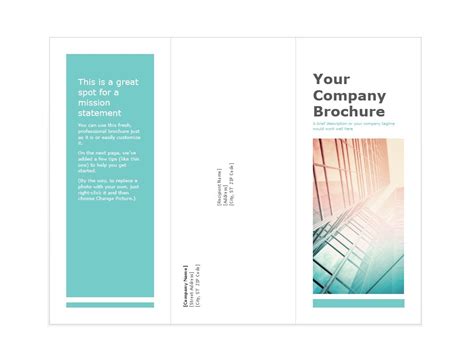 Brochure Templates Free Printable - everacademy