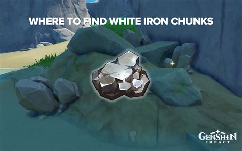 Genshin Impact: Where to Find White Iron Chunk | GamesBustop