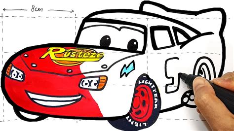 Lightning Mcqueen Drawing Easy ~ How To Draw Lightning Mcqueens From ...